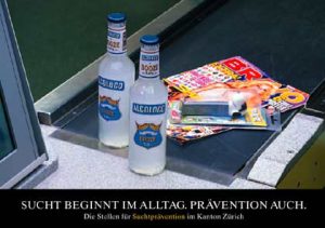 Kampagne Sucht im Alltag I Alcopops I Plakat A2
